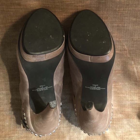 Steve Madden Hailley Studded Leather Cage Sandals - Picture 6 of 11